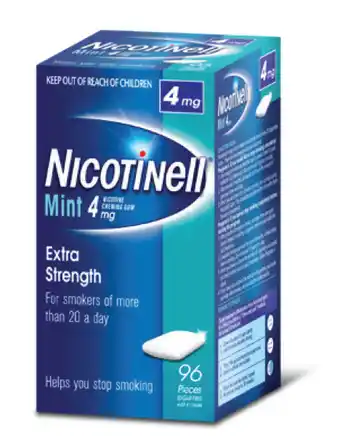 Nicotinell mint gum 4mg 96