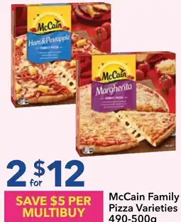 Ritchies McCain Family Pizza offer