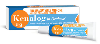 Kenalog in orabase 5g