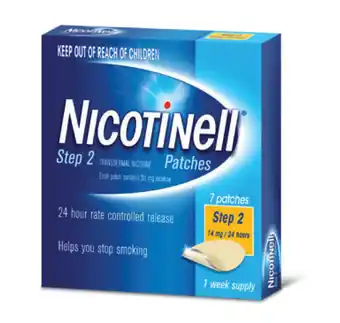 Nicotinell 24hr patch 14mg (step 2) 7 patches
