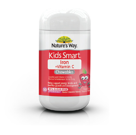 Chempro Nature’s way kids smart iron 50 chewable tablets offer