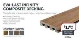 EVA-LAST INFINITY COMPOSITE DECKING