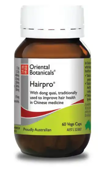 Oriental botanicals hairpro 60 capsules