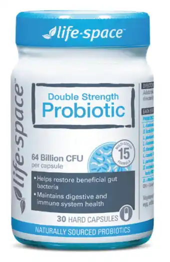Life space double strength probiotic 30 capsules