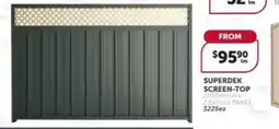 Stratco SUPERDEK SCREEN-TOP offer