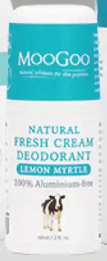 Chempro Moogoo fresh cream deodorant lemon 60ml offer