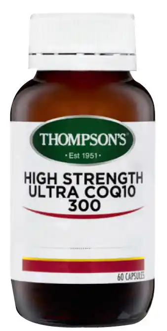 Thompson’s high strength ultra coq10 300mg 60 capsules