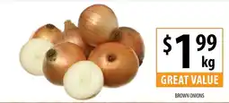 Supabarn BROWN ONIONS offer