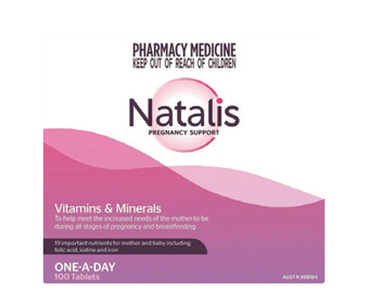 Natalis pregnancy support 100 tablets