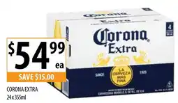 Supabarn CORONA EXTRA 24x355ml offer
