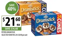Supabarn Peters Drumstick 24's offer