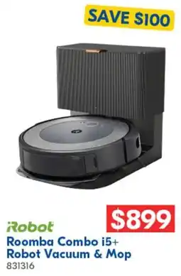Betta Roomba Combo 15+ Robot Vacuum & Mop offer