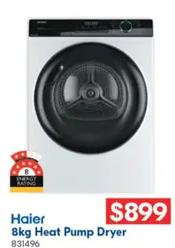 Betta 8kg Heat Pump Dryer offer