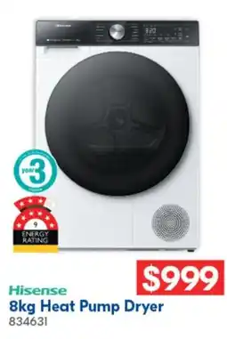 8kg Heat Pump Dryer