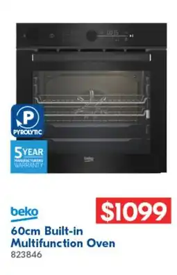 Betta 60cm Built-in Multifunction Oven offer