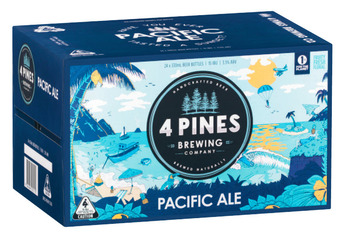 Liquorland 4 pines brewing pacific ale bottle 330ml offer
