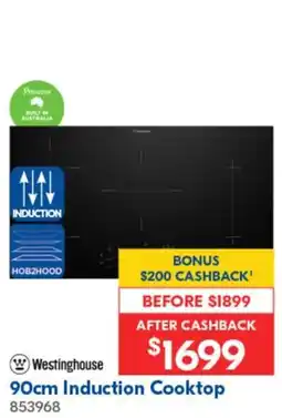 90cm Induction Cooktop