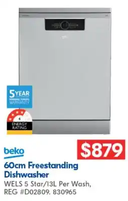 Betta 60cm Freestanding Dishwasher offer