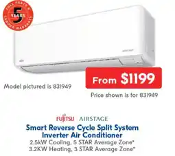 Betta Smart Reverse Cycle Split System Inverter Air Conditioner offer