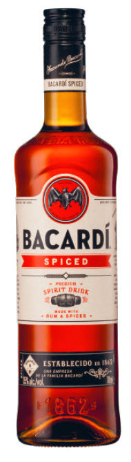 Bacardi spiced rum 700ml