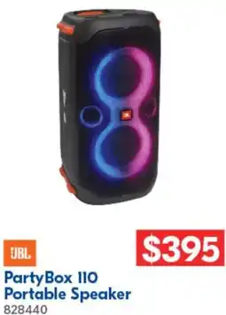 PartyBox 110 Portable Speaker