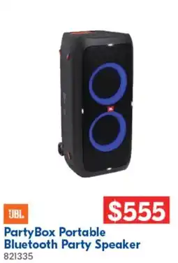 Betta PartyBox Portable Bluetooth Party Speaker offer