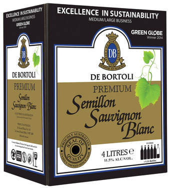Liquorland De bortoli premium sem sauv blanc cask 4lt offer