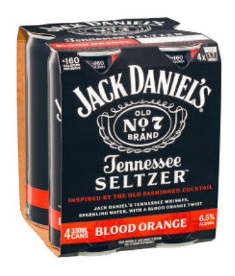 Liquorland Jack daniels & blood orange tennessee seltzer can 330ml offer