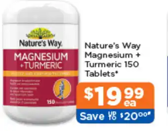 Good Price Pharmacy Nature's Way Magnesium + Turmeric offer