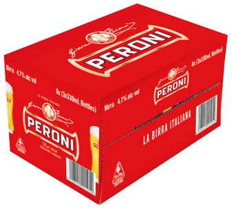 Peroni red imported bottle 330ml