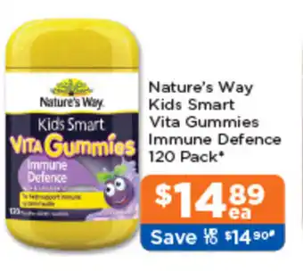 Good Price Pharmacy Nature's Way Kids Smart Vita Gummies Immune Defence offer