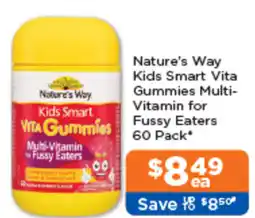 Good Price Pharmacy Nature's Way Kids Smart Vita Gummies Multi- Vitamin for Fussy Eaters offer