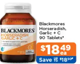 Good Price Pharmacy BLACKMORES Horseradish, offer