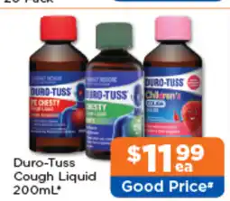 Good Price Pharmacy Duro-Tuss Cough Liquid 200mL* offer