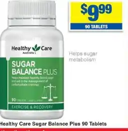 My Chemist Healthy Care Sugar Balance Plus 90 Tablets Always read the label and follow the directions for use offer