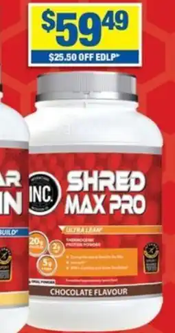 My Chemist SHRED MAX PRO offer