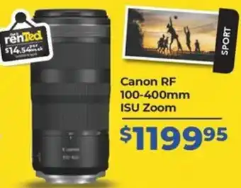 Teds Cameras Canon RF 100-400mm ISU Zoom offer