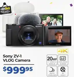 Teds Cameras Sony ZV-1 VLOG Camera offer