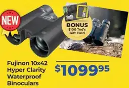 Teds Cameras Fujinon 10x42 Hyper Clarity Waterproof Binoculars offer