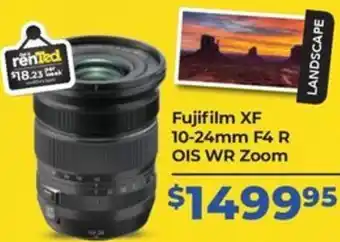 Teds Cameras Fujifilm XF 10-24mm F4 R OIS WR Zoom offer