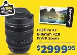 Teds Cameras Fujifilm XF 8-16mm F2.8 R WR Zoom offer