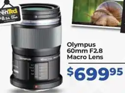 Teds Cameras Olympus 60mm F2.8 Macro Lens offer
