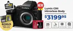 Teds Cameras Lumix G9II Mirrorless Body offer