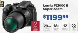 Teds Cameras Lumix FZ1000 II Super Zoom offer