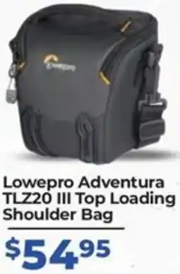 Teds Cameras Lowepro Adventura TLZ20 III Top Loading Shoulder Bag offer
