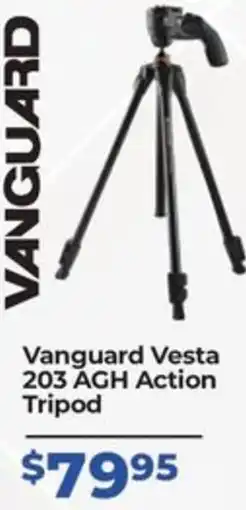 Teds Cameras Vanguard Vesta 203 AGH Action Tripod offer