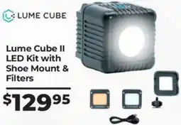 Teds Cameras Lume Cube II LED Kit with Shoe Mount & Filters offer