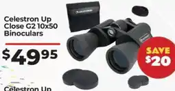 Teds Cameras Celestron Up Close G2 10x50 Binoculars offer