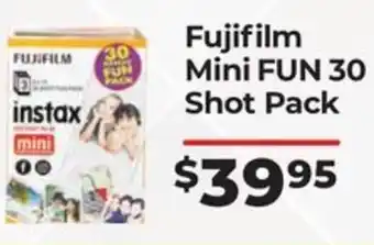 Teds Cameras Fujifilm Mini FUN 30 Shot Pack offer