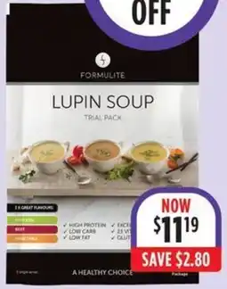 Wizard Pharmacy FORMULITE LUPIN SOUP offer